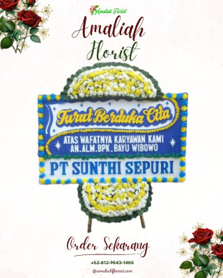 Papan Bunga Duka di Limbungan Baru