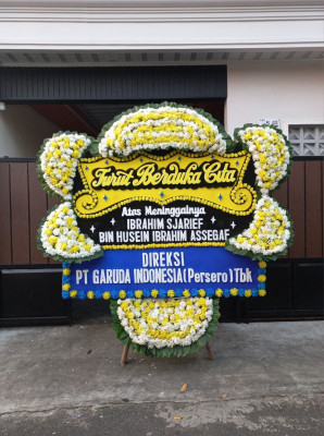 Papan Bunga Duka di Limbungan Baru