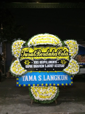 Papan Bunga Duka di Limbungan Baru